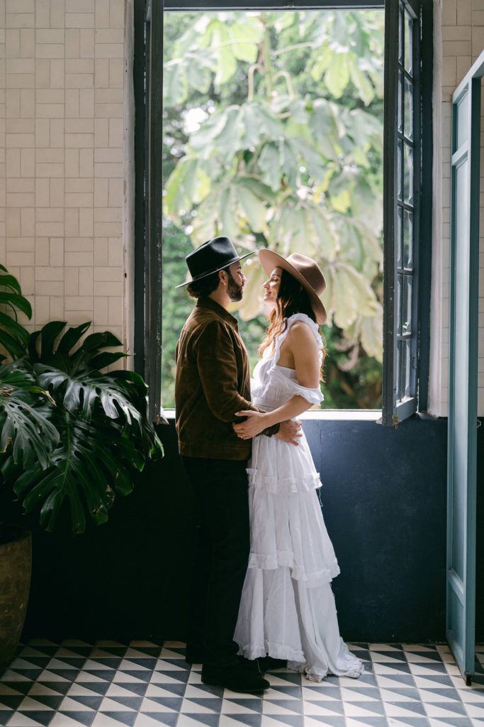 The couple's destination wedding reception started off with an Asado at La Picaderia, Bogota as a pre-wedding event to their destination wedding.