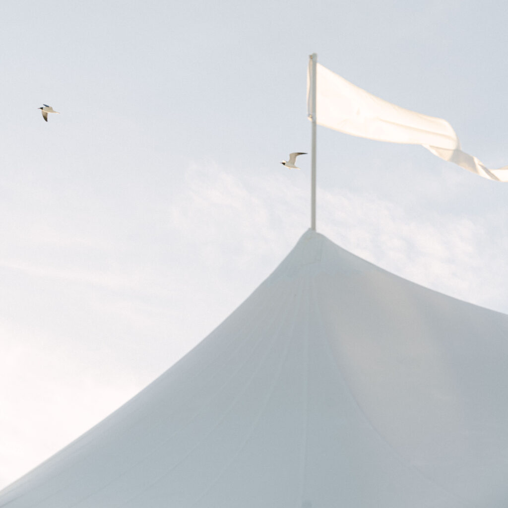 Skyline tent for a Matthew Robbins wedding at Kiawah Island